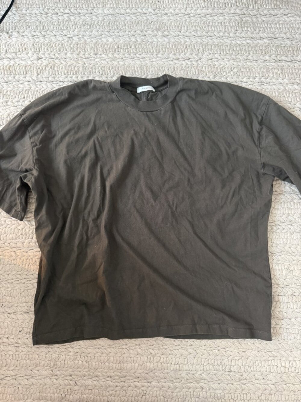The Row Khaki Dustin T-Shirt